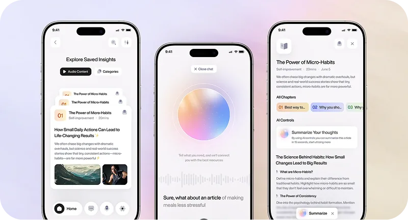 Mobile product screens from concept to launch
